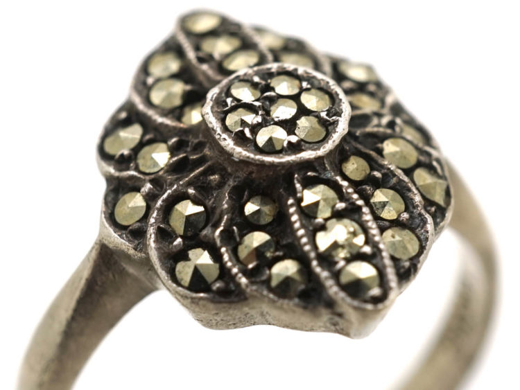 Silver & Marcasite Ring