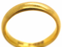 22ct Gold Wedding Ring