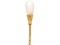 Edwardian 15ct Gold & Opal Tie Pin