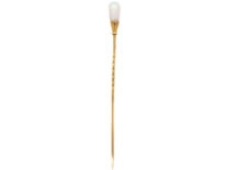Edwardian 15ct Gold & Opal Tie Pin