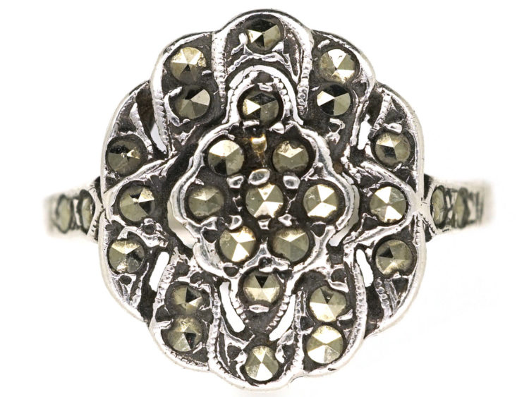 Silver & Marcasite Ring