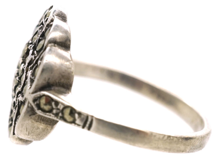 Silver & Marcasite Ring