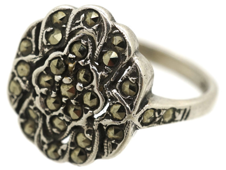 Silver & Marcasite Ring