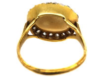 Early Georgian Diamond Cameo Ring