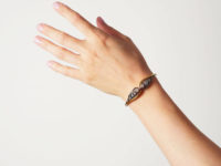 Edwardian 15ct Gold & Diamond Bangle