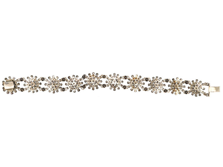 Georgian Cut Steel Bracelet