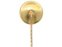 Edwardian 15ct Gold & Enamel Tie Pin of a Cock Pheasant