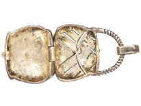 Silver & Marcasite Handbag Locket