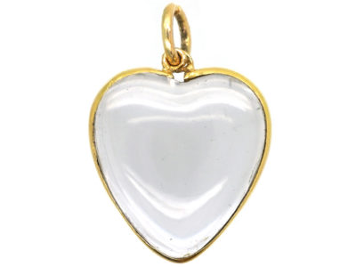 Victorian 18ct Gold Heart Shaped Locket