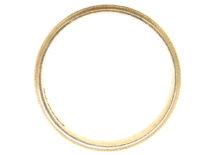 18ct Two Colour Gold Wedding Band