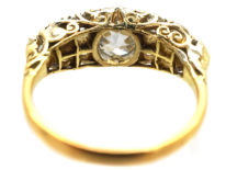 Victorian 18ct Gold & Diamond Ring