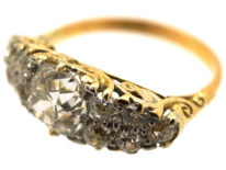 Victorian 18ct Gold & Diamond Ring
