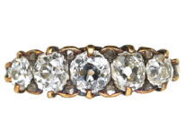 Victorian 18ct Gold Five Stone Diamond Ring