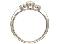 18ct White Gold Three Stone Diamond Ring