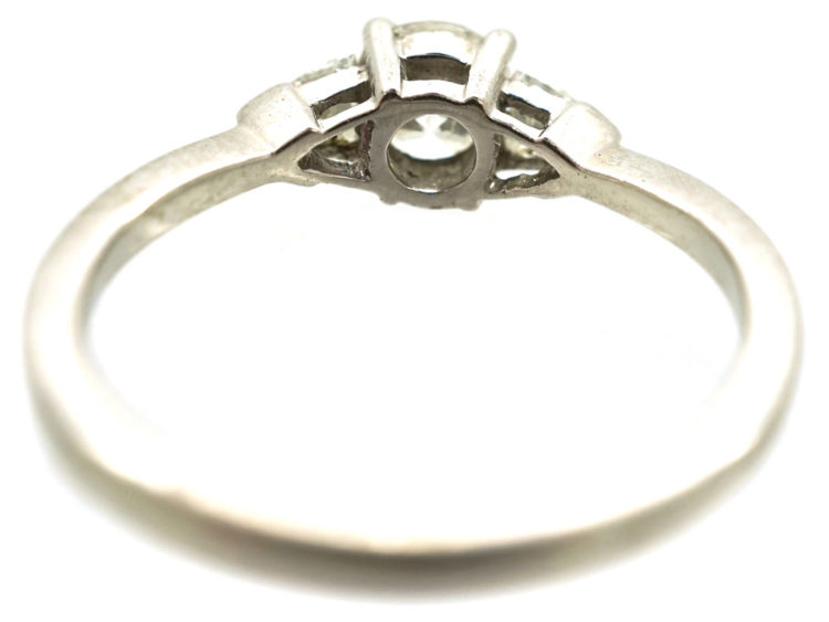 18ct White Gold Three Stone Diamond Ring