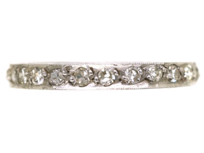 Platinum & Diamond Eternity Ring