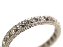 Platinum & Diamond Eternity Ring