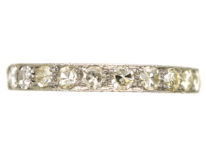 Art Deco Platinum & Diamond Eternity Ring