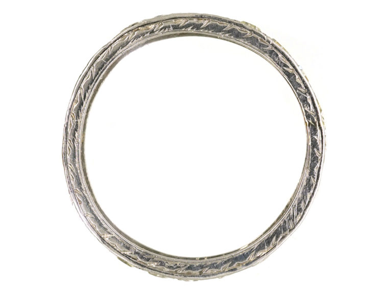 Art Deco Platinum & Diamond Eternity Ring