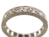 Platinum & Diamond Eternity Ring