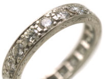 Platinum & Diamond Eternity Ring