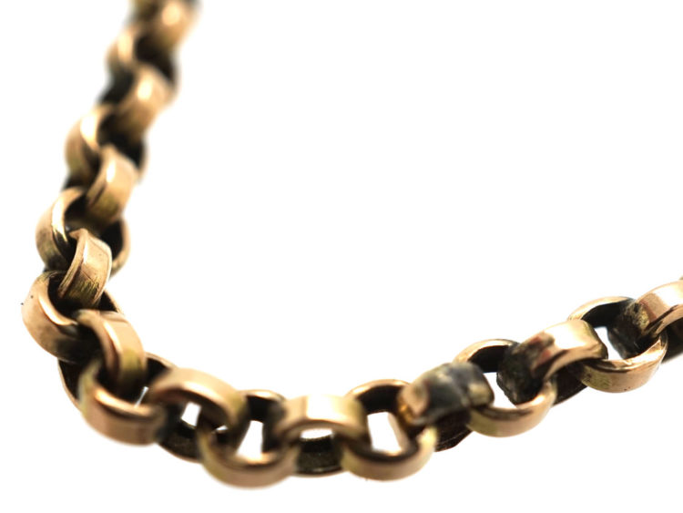 Edwardian 9ct Rose Gold Chain (49.5 cm)
