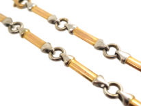 9ct Gold Two Colour Neck Chain