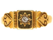 Victorian 18ct Gold & Diamond Ring