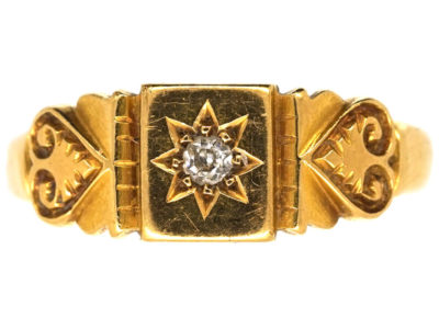 Victorian 18ct Gold & Diamond Ring