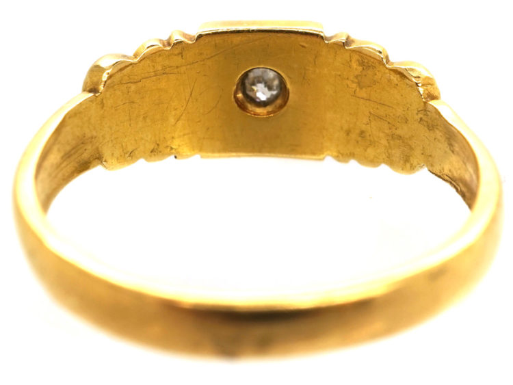 Victorian 18ct Gold & Diamond Ring
