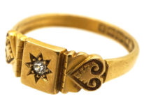 Victorian 18ct Gold & Diamond Ring