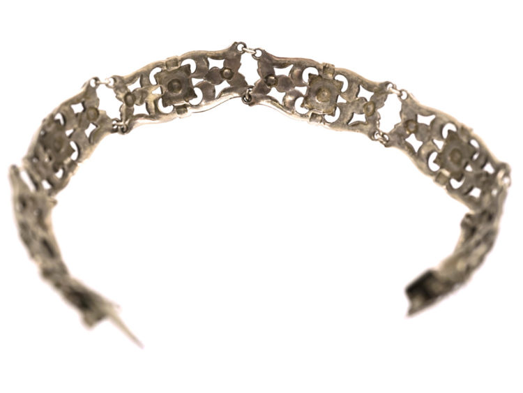 Silver & Marcasite Bracelet