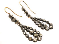Georgian Diamond Drop Earrings