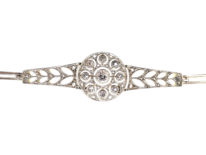 14ct Gold & Diamond Russian Bracelet