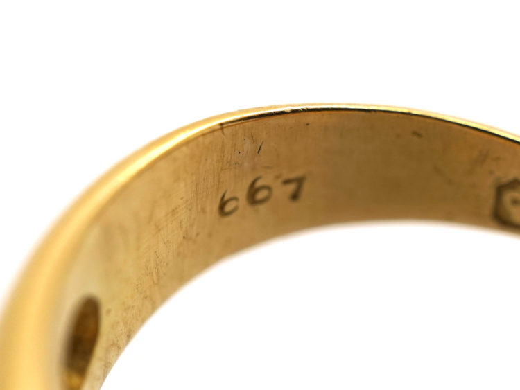 Victorian 18ct Gold Five Stone Diamond Ring