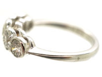 Platinum Five Stone Diamond Ring