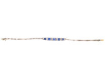 Art Deco 18ct Gold & Platinum, Sapphire & Diamond Bracelet