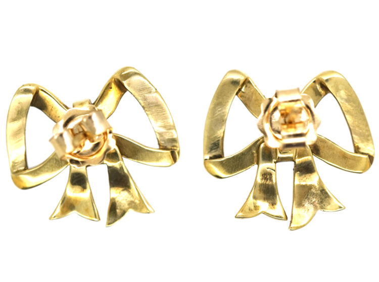 Edwardian 15ct Gold, Turquoise & Natural Split Pearl Earrings