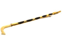 Edwardian 15ct Gold Riding Crop Brooch