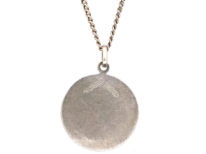 Silver St Christopher Pendant on Silver Chain