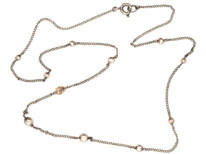 Silver & Pearl Chain