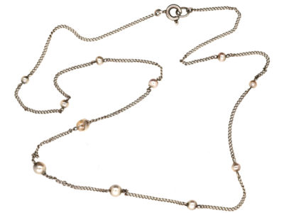 Silver & Pearl Chain