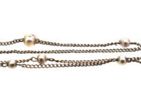 Silver & Pearl Chain
