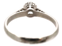 Art Deco Platinum & Diamond Solitaire Ring