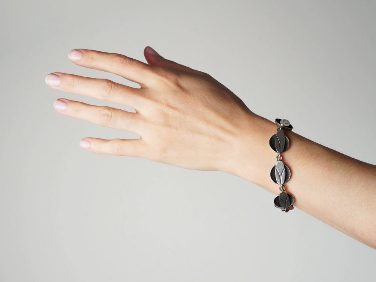 Silver Articulated Bracelet by Dansk Guld Design