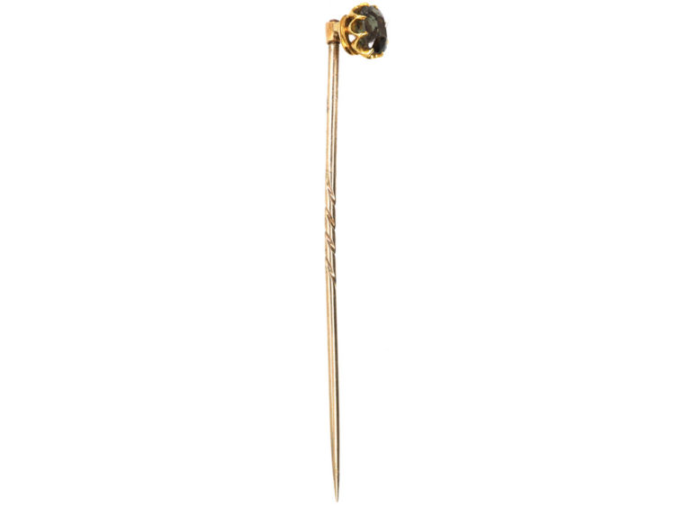 Edwardian Alexandrite Tie Pin