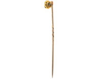 Edwardian Alexandrite Tie Pin
