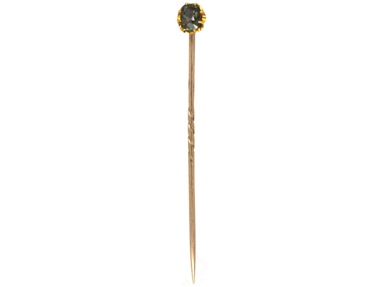 Edwardian Alexandrite Tie Pin