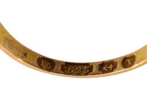 Georgian 15ct Gold Turquoise & Rose Diamond 