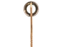 Edwardian Silver & Paste Winning Post Tie Pin